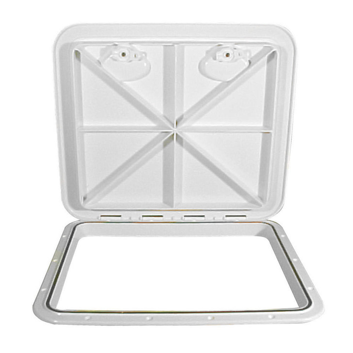 Beckson Marine Beckson 18x21 Rectangular Hatch - White - ASA Material Acrylonitrile Styrene Acrylate 