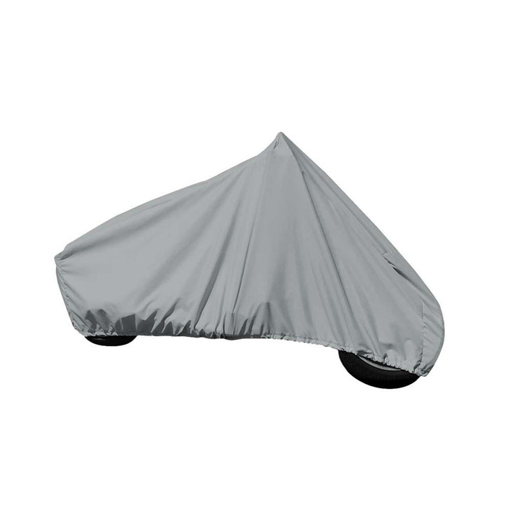 Carver by Covercraft Carver Sun-DURA® Cover f/Motorcycle Cruiser w/No or Low Windshield - Grey 
