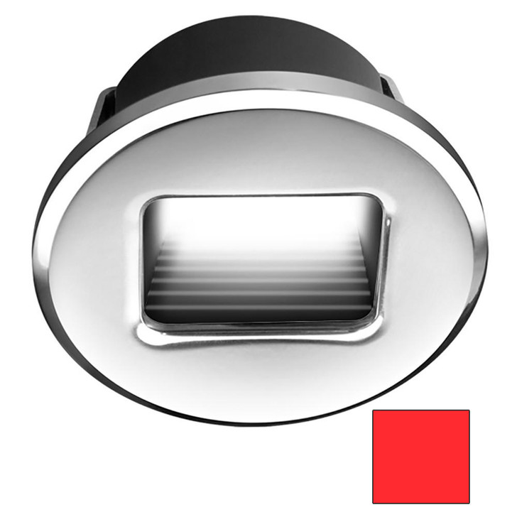 I2Systems Inc i2Systems Ember E1150Z Snap-In - Polished Chrome - Round - Red Light 