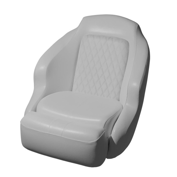 TACO Marine TACO Anclote Diamond Bucket Seat - White 