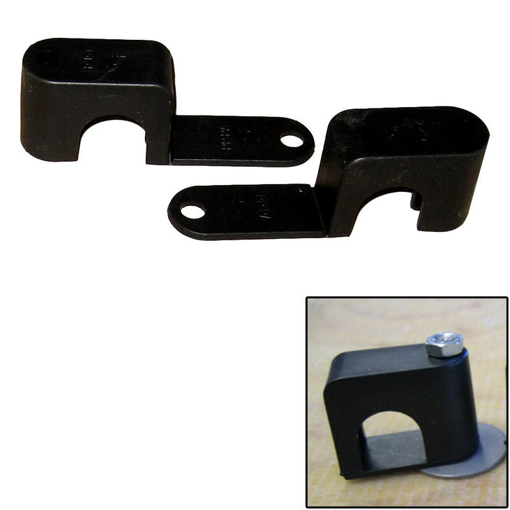  Weld Mount Single Poly Clamp f/1/4" x 20 Studs - 3/4" OD - Requires 1.75" Stud - Qty. 25 