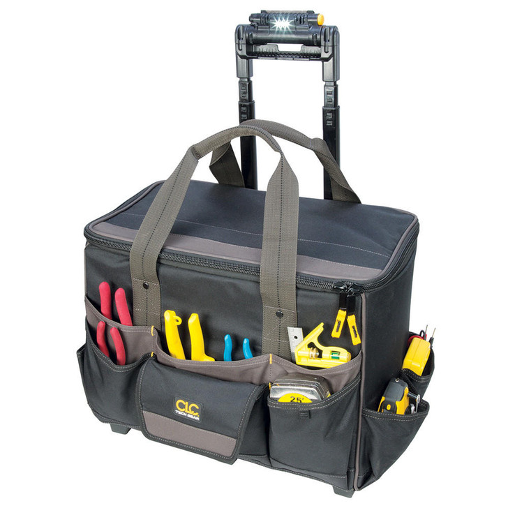 CLC Work Gear CLC L258 Tech Gear™ Lighted Handle Roller Bag - 17" 