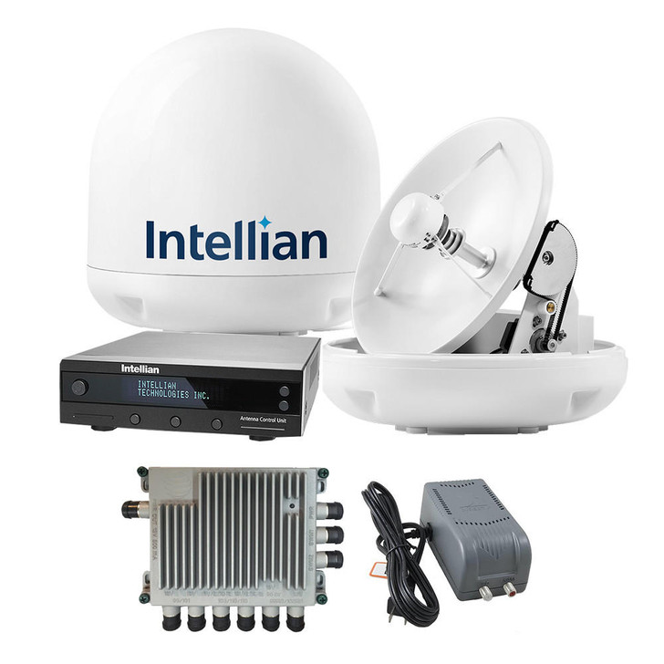  Intellian i3 US System US & Canada TV Antenna System & SWM-30 Kit 