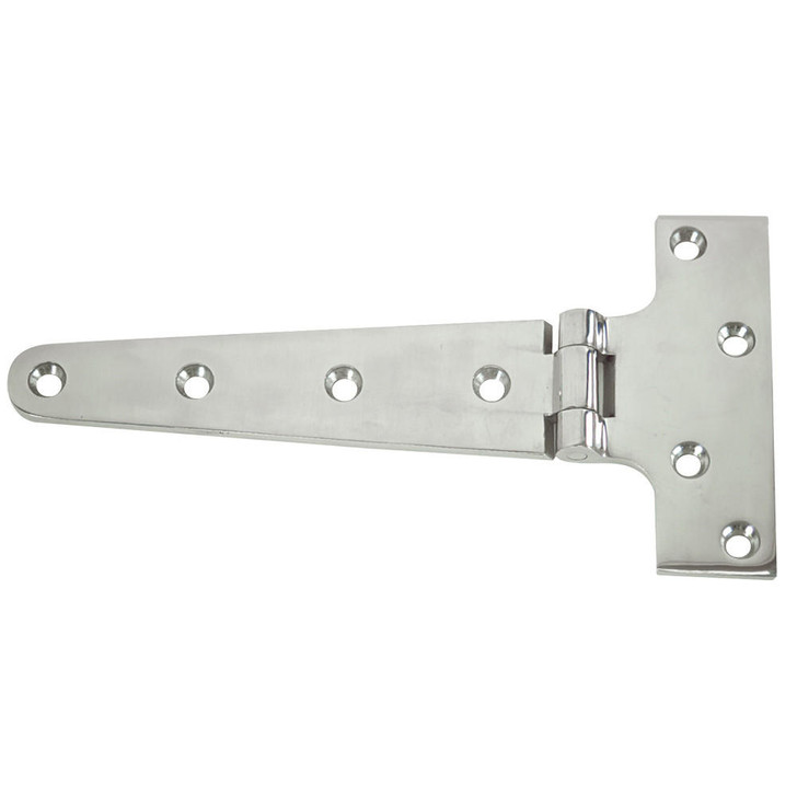  Whitecap T-Strap Hinge - 316 Stainless Steel - 7-3/4" x 3-7/8" 