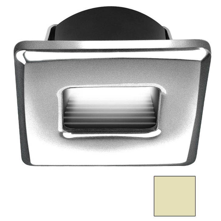 I2Systems Inc i2Systems Ember E1150Z Snap-In - Brushed Nickel - Square - Warm White Light 