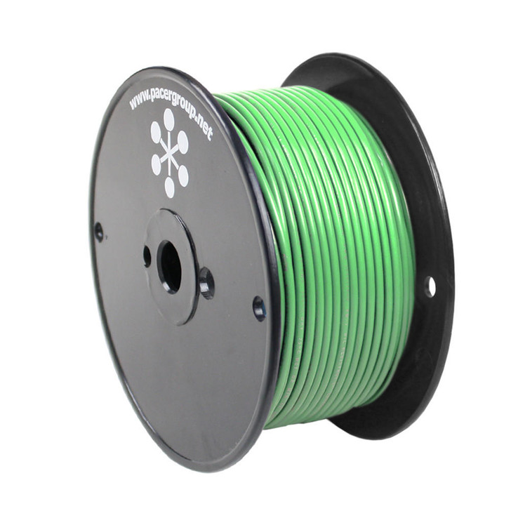 Pacer Group Pacer Light Green 14 AWG Primary Wire - 250' 