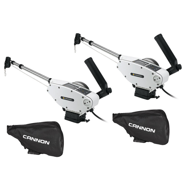  Cannon Optimum™ 10 Tournament Series (TS) BT Electric Downrigger 2-Pack w/Black Covers 