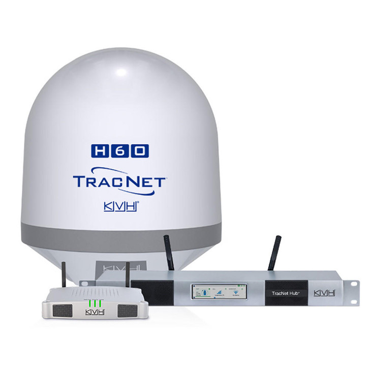  KVH TracNet™ H60 Ku-Band Antenna w/TracNet Hub 