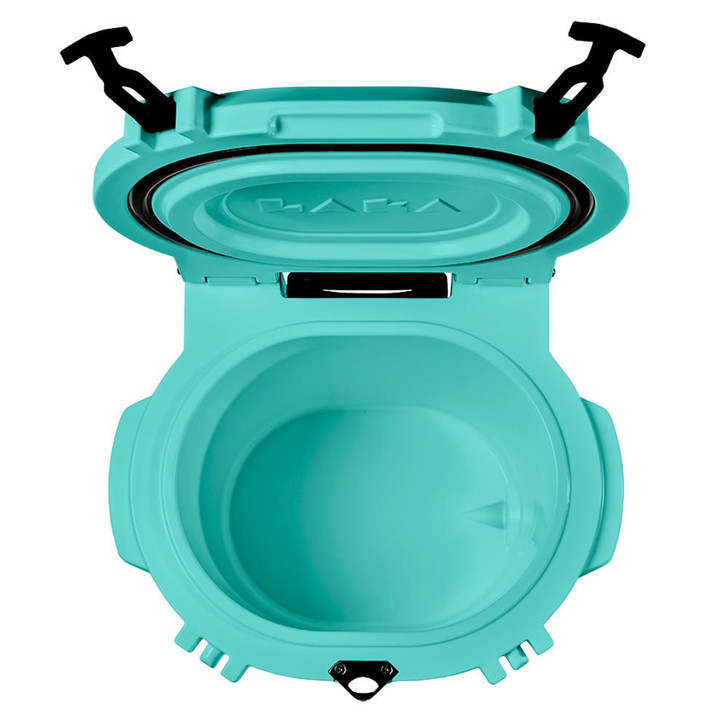  LAKA Coolers 30 Qt Cooler w/Telescoping Handle & Wheels - Seafoam 