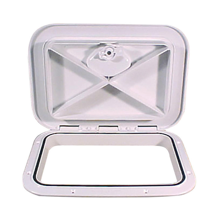 Beckson Marine Beckson 11" x 15" Flush Hatch White - ASA Material - Acrylonitrile Styrene Acrylate 