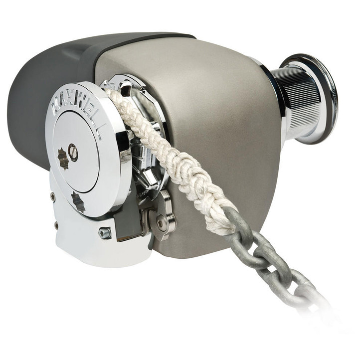  Maxwell HRC 10-8 Rope Chain Horizontal Windlass 5/16" Chain, 5/8" Rope 12V, with Capstan 