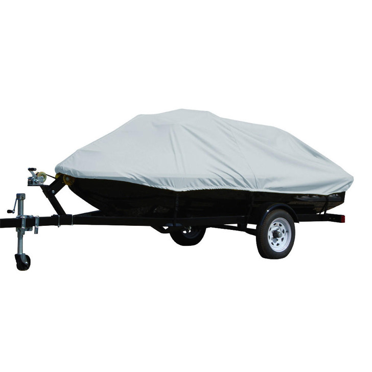 Carver by Covercraft Carver Poly-Flex II Styled-to-Fit Cover f/2 Seater Personal Watercrafts - 108" X 45" X 41" - Grey 