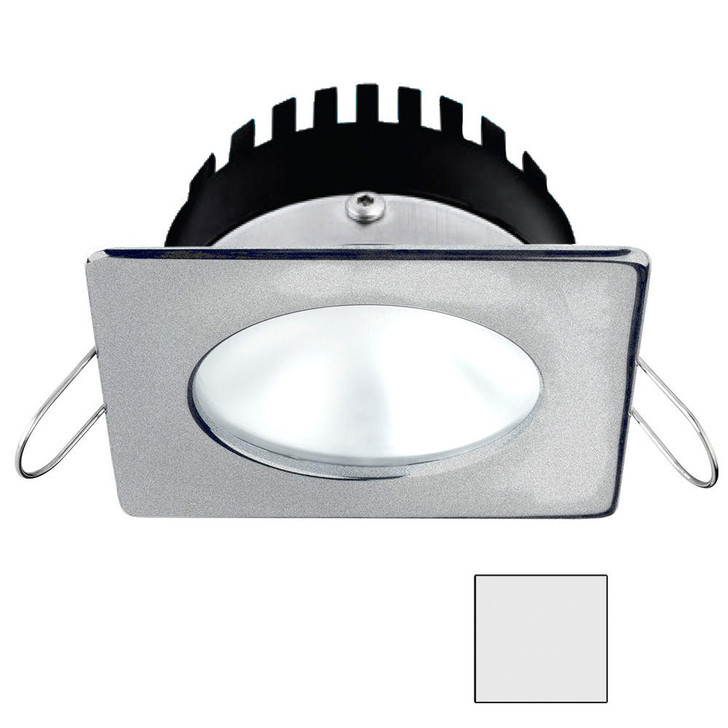 I2Systems Inc i2Systems Apeiron PRO A506 - 6W Spring Mount Light - Square/Round - Cool White - Brushed Nickel Finish 