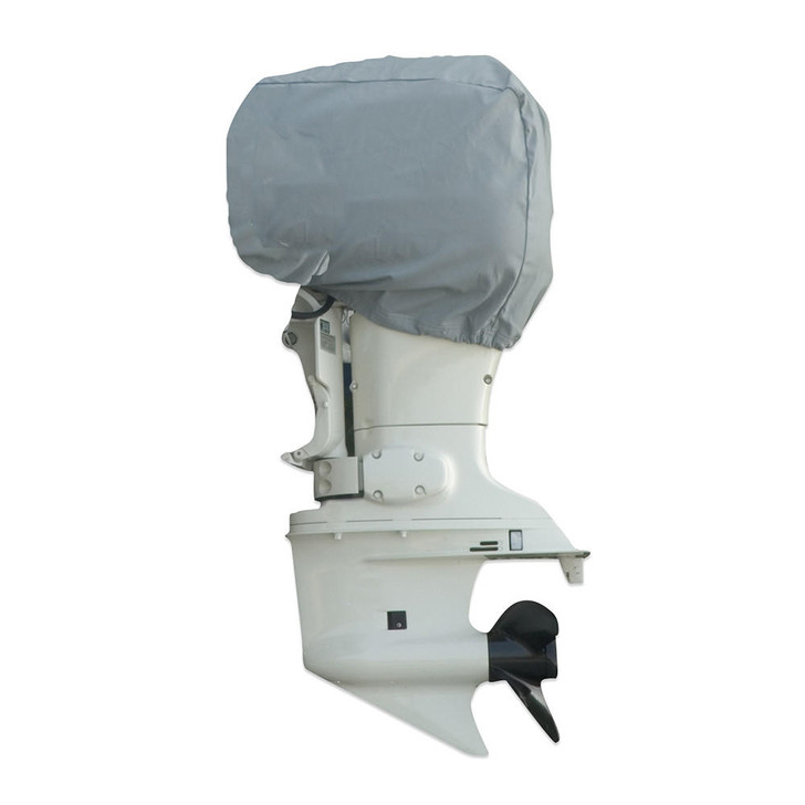 Carver by Covercraft Carver Poly-Flex II 25 HP Universal Motor Cover - 30"L x 40"H x 24"W - Grey 