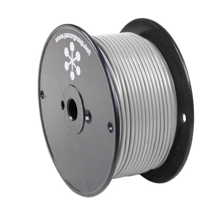 Pacer Group Pacer Grey 10 AWG Primary Wire - 250' 