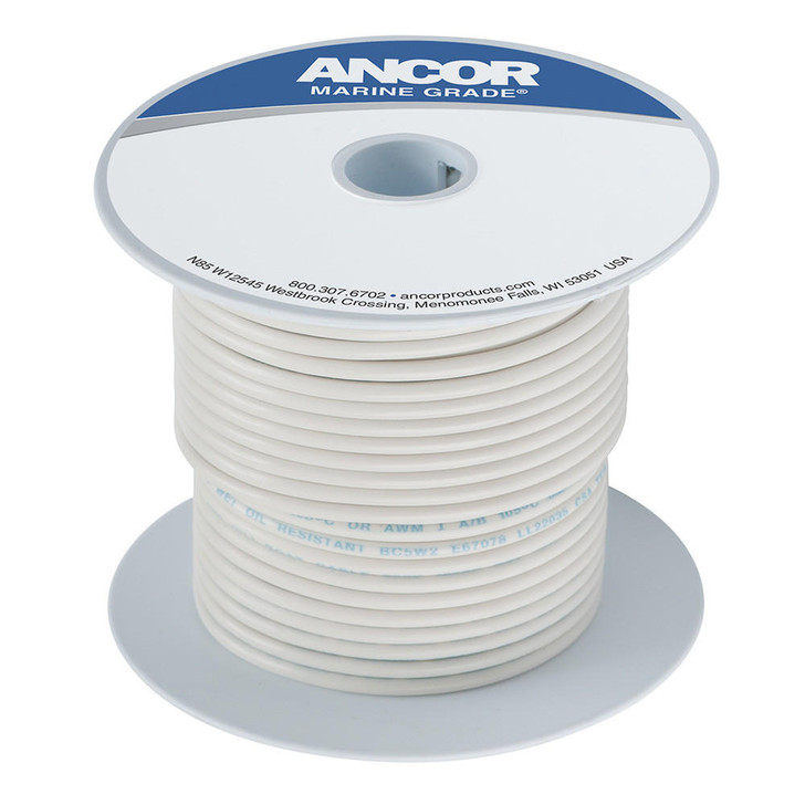  Ancor White 12 AWG Primary Wire - 1,000' 