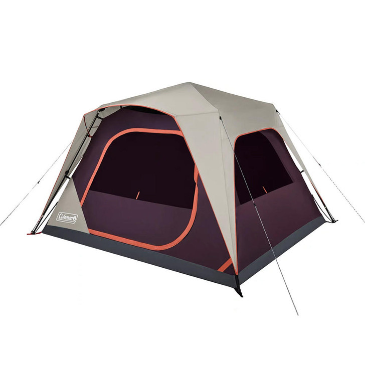  Coleman Skylodge™ 6-Person Instant Camping Tent - Blackberry 