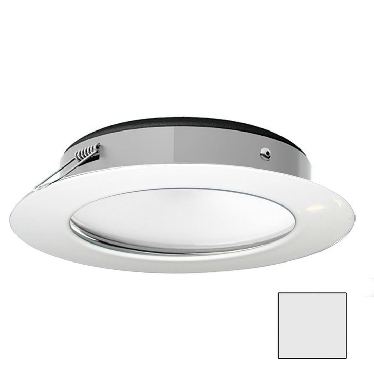 I2Systems Inc i2Systems Apeiron Pro XL A526 - 6W Spring Mount Light - Cool White - White Finish 