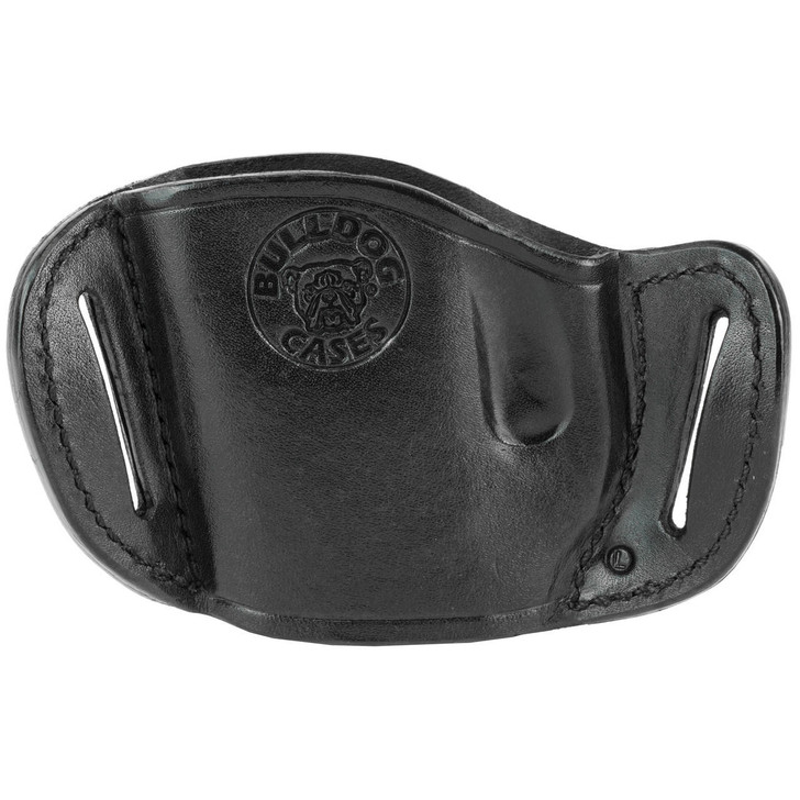 Bulldog Cases Bulldog Molded Leather Blk Rh Lrg 