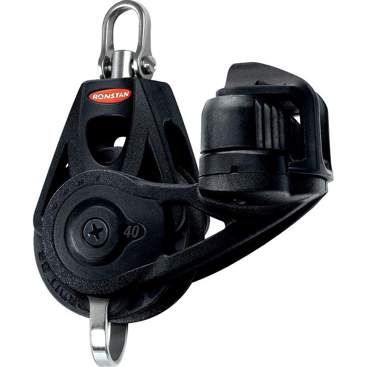  Ronstan Series 40 Ball Bearing Orbit Block - Single - Becket - Cleat - Swivel Head 