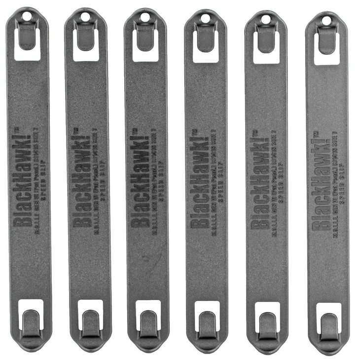 BLACKHAWK Bh Speedclip 6 Pack/ #7 7" Blk 