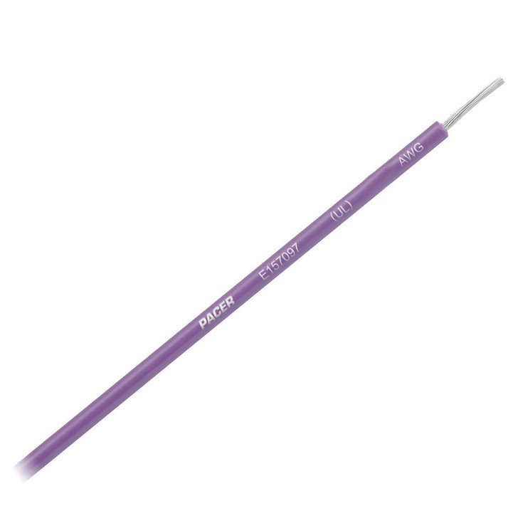 Pacer Group Pacer Violet 14 AWG Primary Wire - 25' 