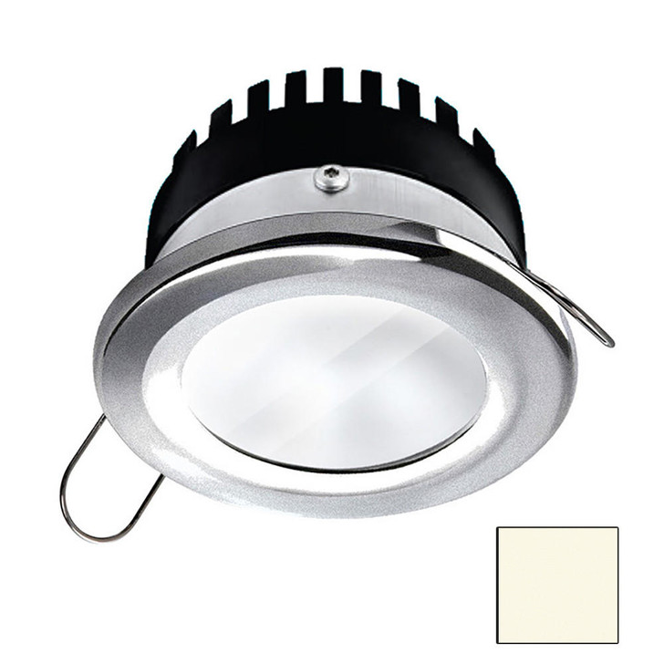 I2Systems Inc i2Systems Apeiron PRO A506 - 6W Spring Mount Light - Round - Neutral White - Brushed Nickel Finish 