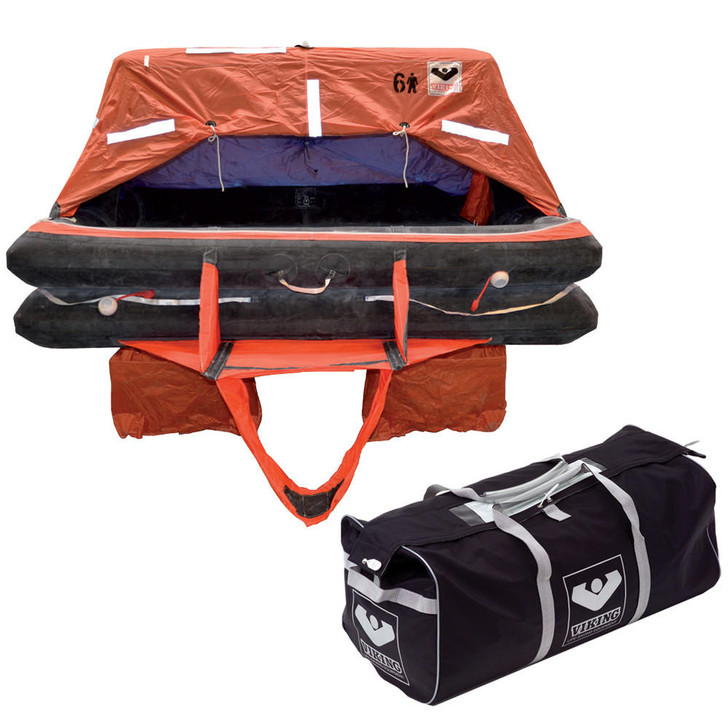  VIKING Coastal Life Raft 6 Person Valise 