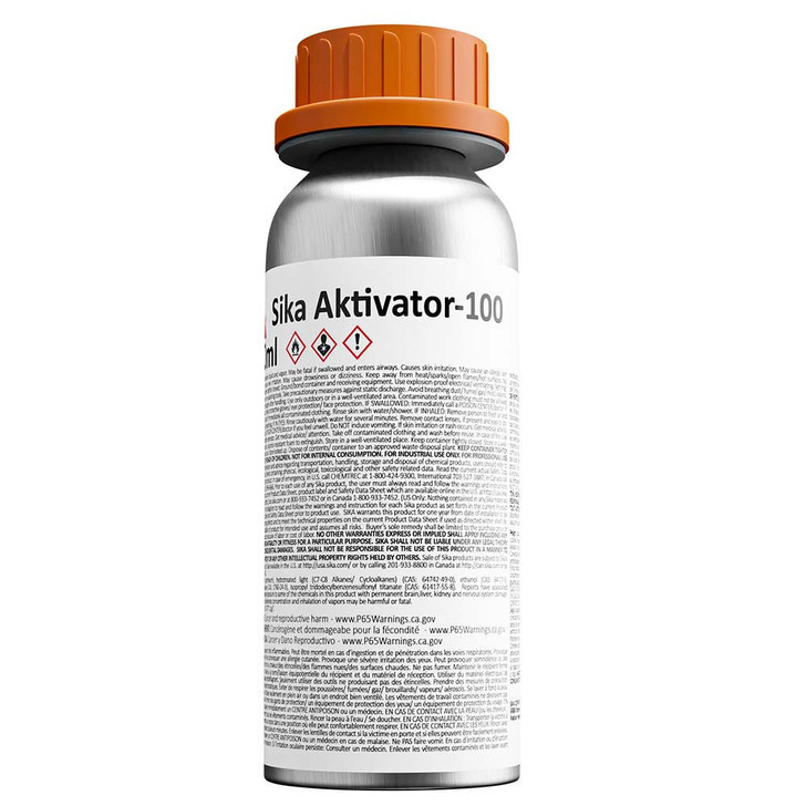  Sika Aktivator-100 Clear 250ml Bottle 
