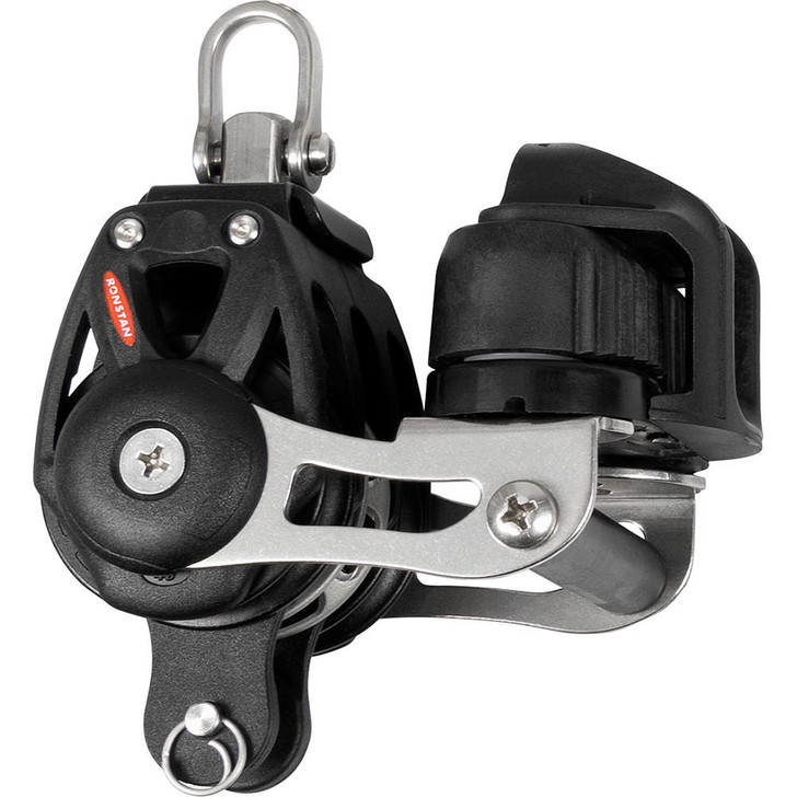  Ronstan Series 40 Orbit RT Triple Block w/Becket, Cleat & Swivel 