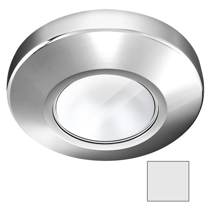 I2Systems Inc i2Systems Profile P1101 2.5W Surface Mount Light - Cool White - Chrome Finish 