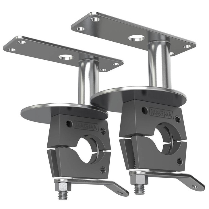  Magma Crossover Dual Horizontal Round Rail Mount - Standard Rails 