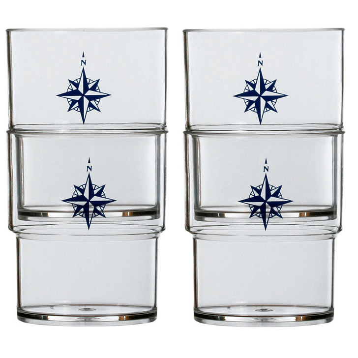  Marine Business Stackable Glass Set - NORTHWIND - Set of 12 