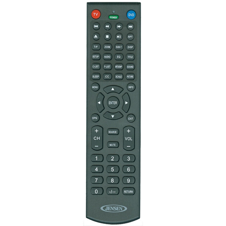  JENSEN TV Remote f/LED TV's 