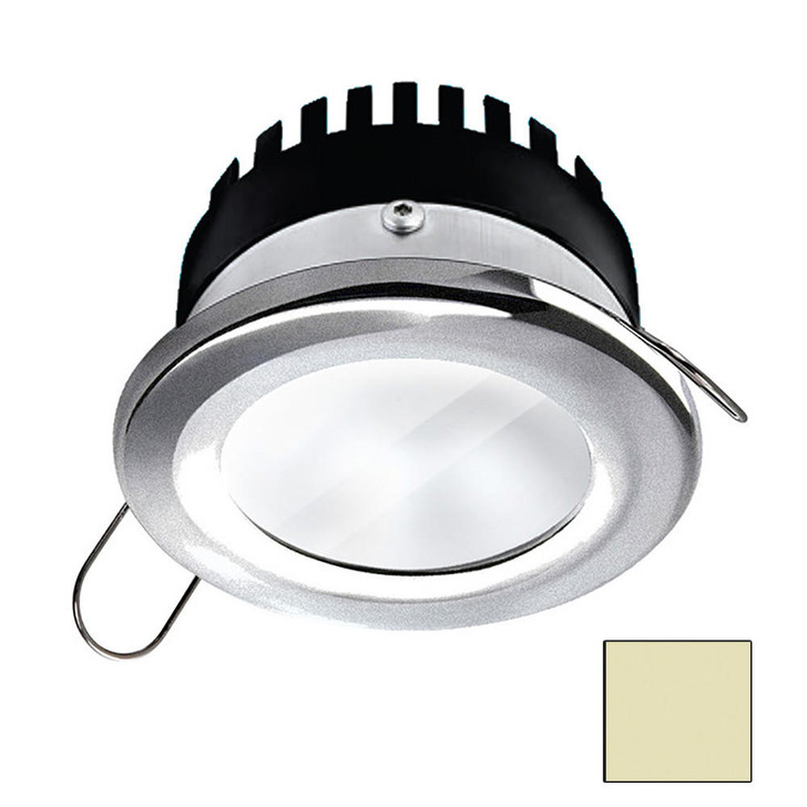 I2Systems Inc i2Systems Apeiron PRO A506 - 6W Spring Mount Light - Round - Warm White - Brushed Nickel Finish 