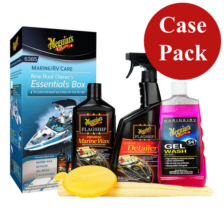  Meguiar's New Boat Owners Essentials Kit - *Case of 6* 