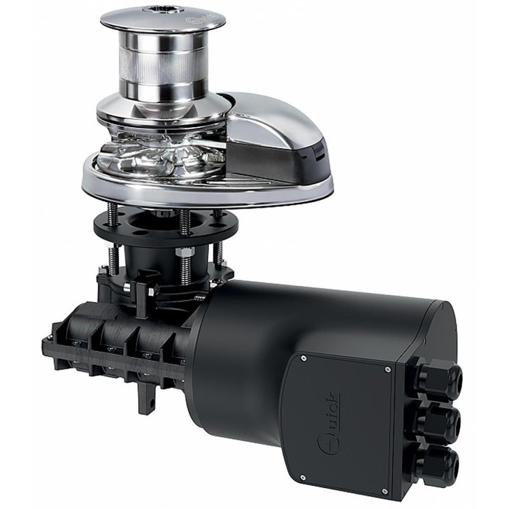  Quick Prince DP2 712D Windlass Drum - 700W - 12V - 7mm - 1/4" Gypsy 