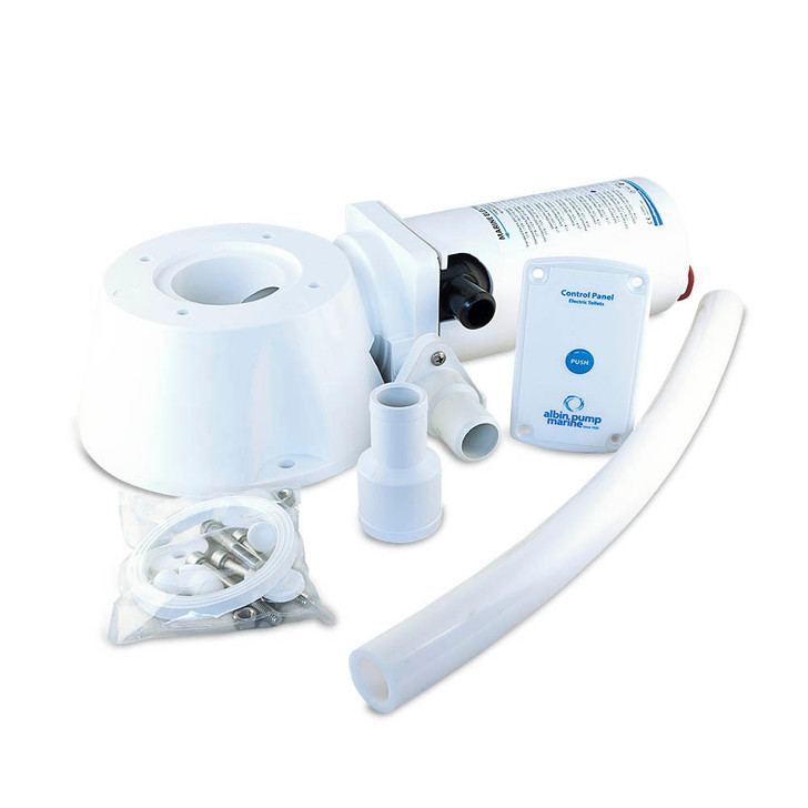  Albin Group Marine Standard Electric Toilet Conversion Kit - 24V 