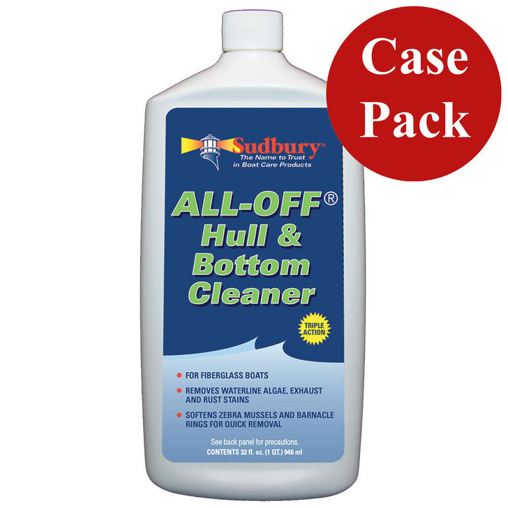  Sudbury All-Off Hull/Bottom Cleaner - 32oz *Case of 12* 