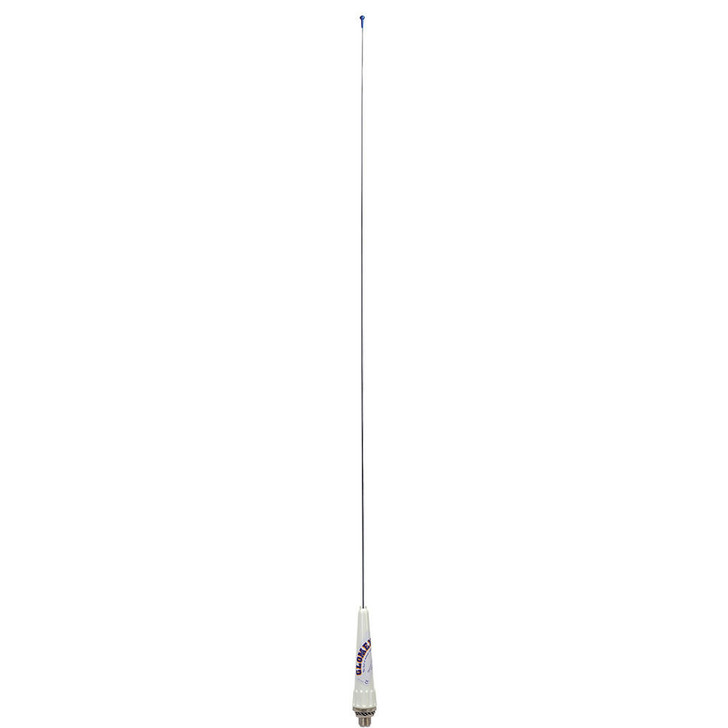 Glomex Marine Antennas Glomex 35" Classic Stainless Steel VHF 3dB Sailboat Antenna w/Bracket & PL-259 Connector - No Cable 