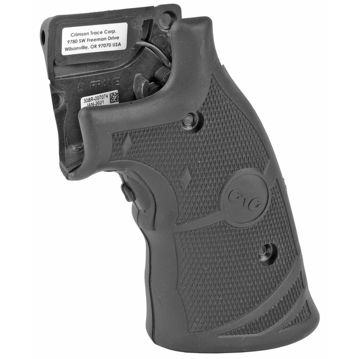 Crimson Trace Corporation Ctc Lasergrip S&w K/l Round Rbr Wrp 