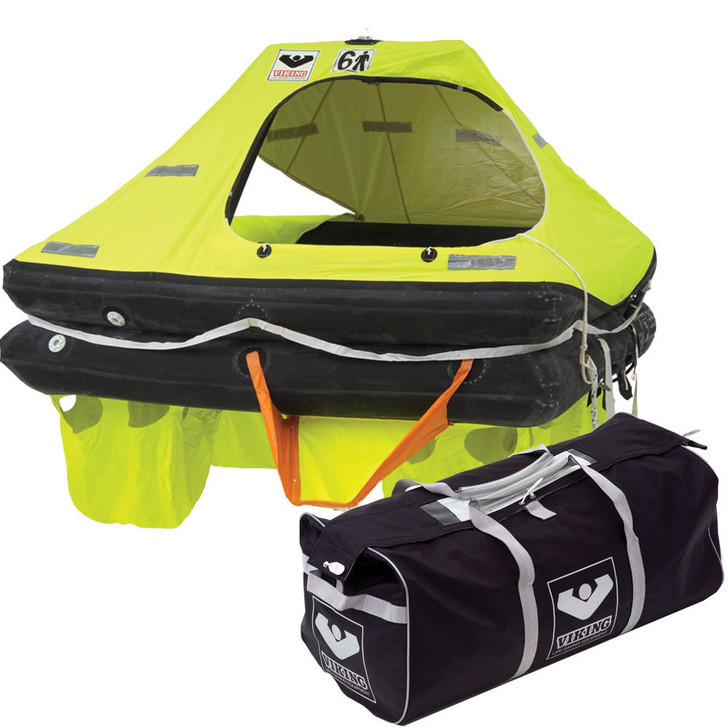  VIKING RescYou Coastal Liferaft 6 Person Valise 