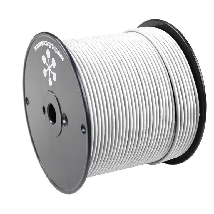 Pacer Group Pacer White 14 AWG Primary Wire - 500' 