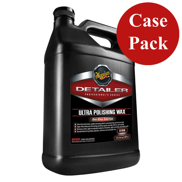  Meguiar's Ultra Polishing Wax - 1 Gallon *Case of 4* 