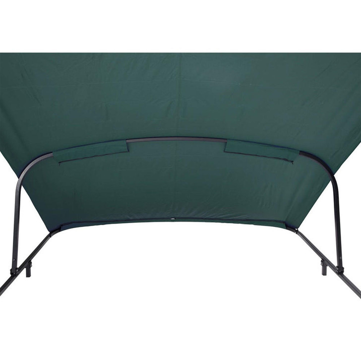  SureShade Power Bimini - Black Anodized Frame - Green Fabric 