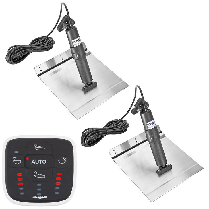  Lectrotab XKA Aluminum Alloy Trim Tab Kit w/ALC-1 Control - 9 x 12 