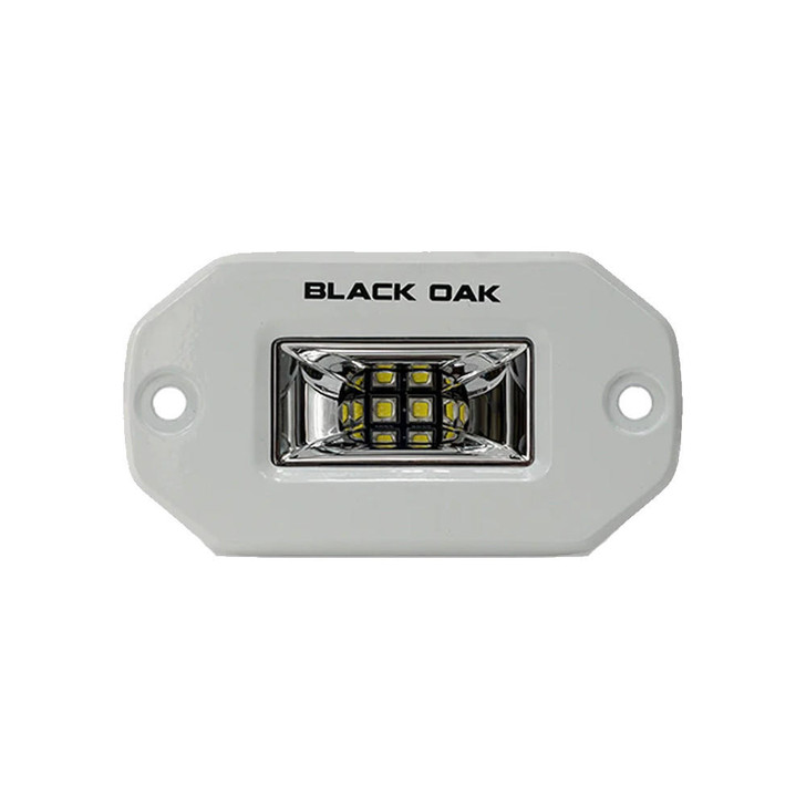 Black Oak LED Black Oak Pro Series 2" Flush Mounted Scene Light - White 