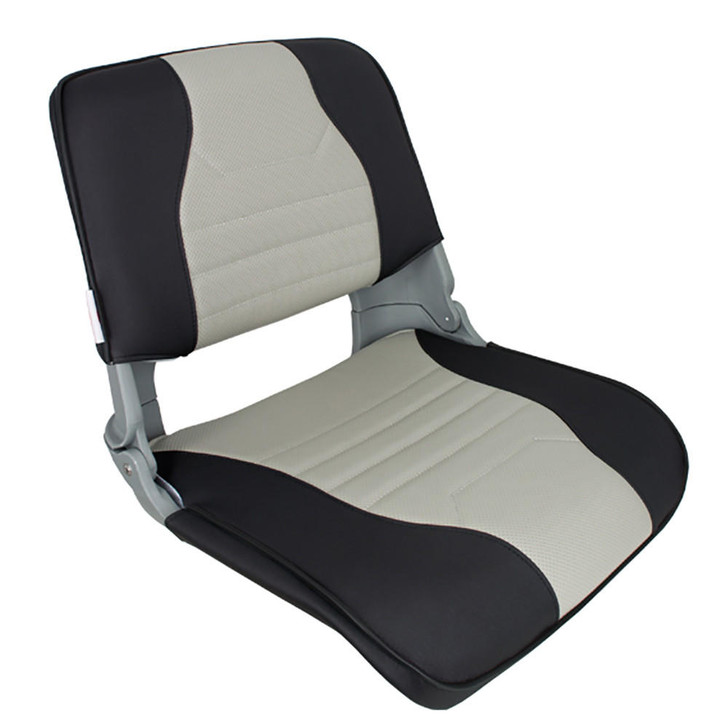 Springfield Marine Springfield Skipper Deluxe Folding Seat - Charcoal/Grey 