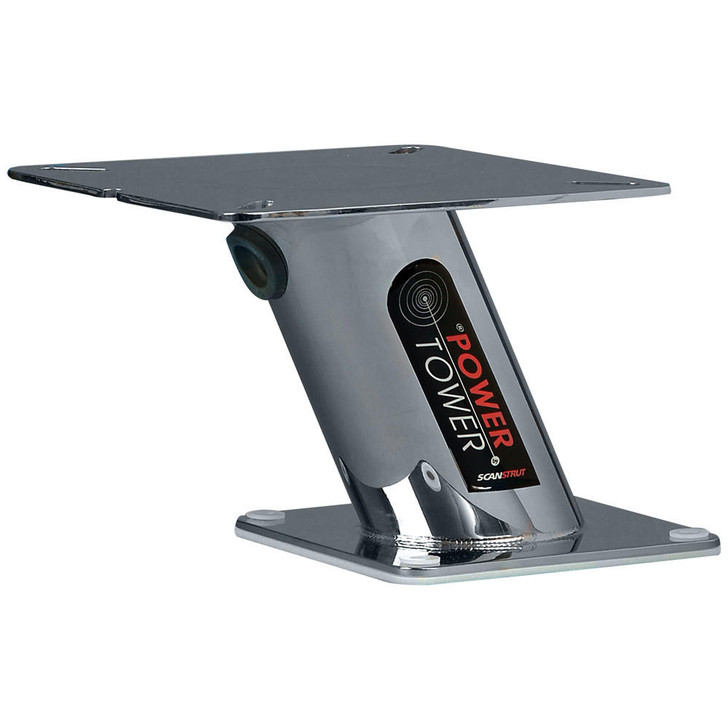  Scanstrut SPT1002 - Stainless Steel PowerTower® Radar Mount - 6" Aft Leaning 