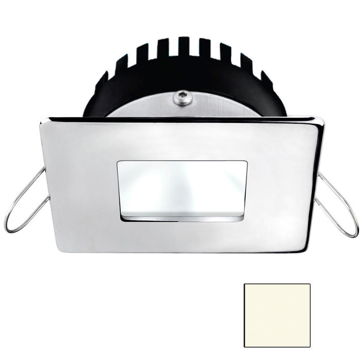 I2Systems Inc i2Systems Apeiron A506 6W Spring Mount Light - Square/Square - Neutral White - Polished Chrome Finish 
